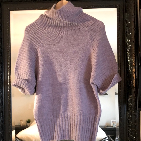 Sweaters - Sz L lavender wool blend sweater